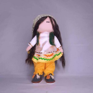 عروسک دست ساز دامن کوتاه روسی